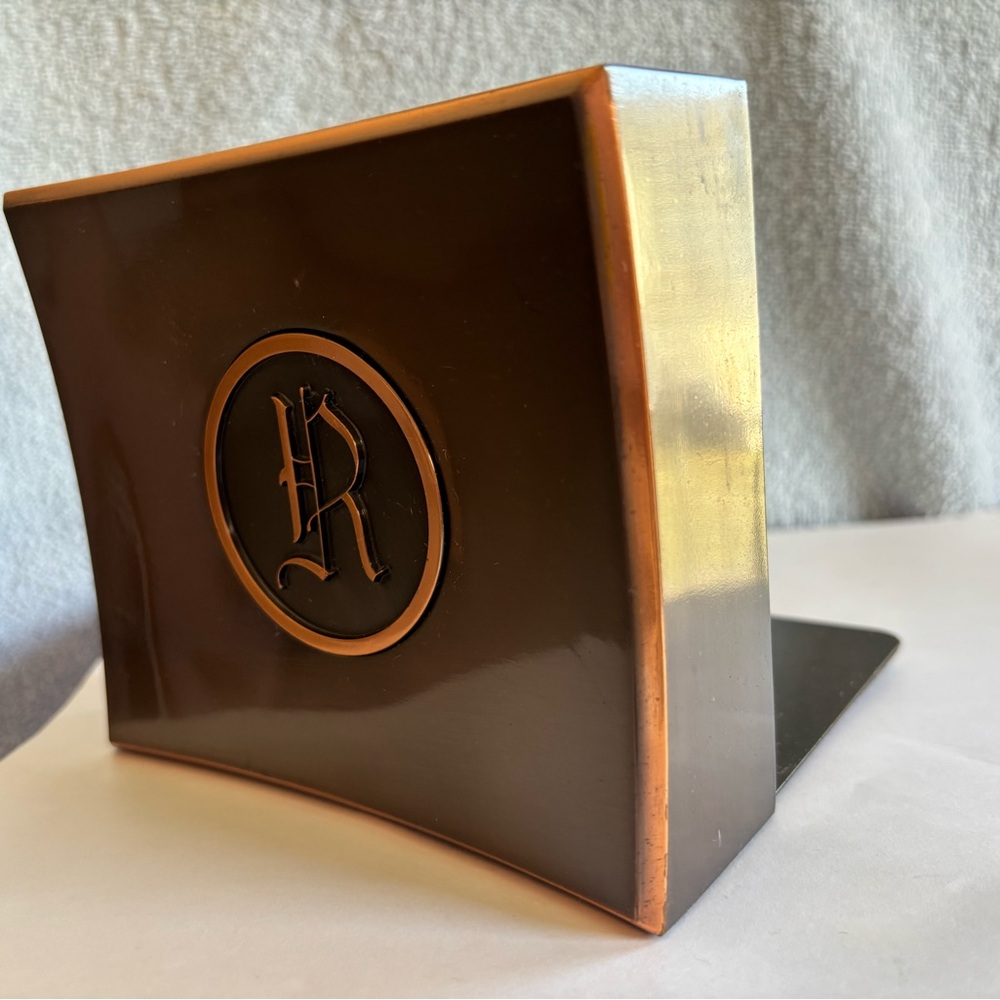 Hyde Park Mid Century Bronze & Copper Bookend- Letter R